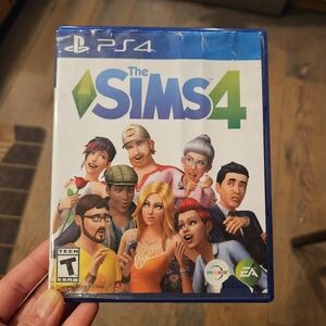Pre-owned The Sims 4 PlayStation PS 4 Video Game Disc With Box